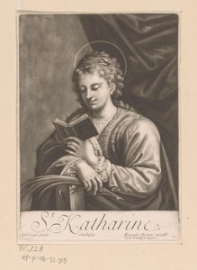 Den hellige Katarina af Alexandria af John Smith
