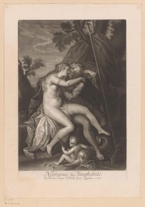 Kysser med Neptun og Amfitrit Neptun og Amfitrit (titel på objekt) gudernes kærlighedsforhold (serietitel) Loves of the Gods (serietitel)