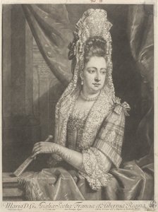 Portræt af Mary II Stuart af John Smith
