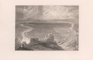 Chateau Gaillard, fra øst af John Smith