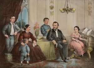 General Grant og hans familie af John Smith 2