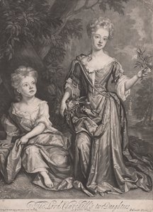 Henrietta og Anne Churchill af John Smith