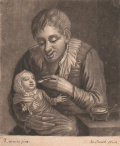 Mand, der fodrer et barn af John Smith