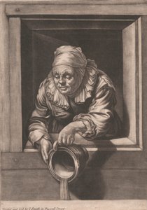 Kvinde ved vinduet