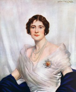 Kroningsportræt af Dronning Elizabeth, Dronningemoderen i 1937