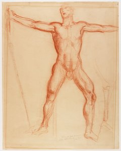 Undersøg for figuren John Brown i vægmaleriet "Tragic Prelude" til Kansas Statehouse