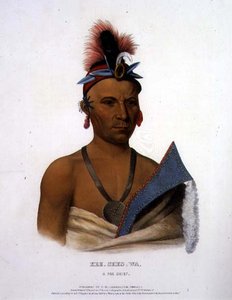 Kee-Shes-Wa, A Fox Chief, pub. af F.O.W. Greenough