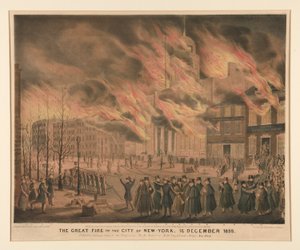 Den store brand i byen New York, 16. december 1835
