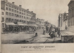 Udsigt over Chestnut Street, Philadelphia