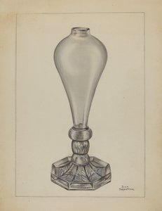 Lampe, ca. 1940.