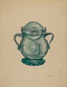 sukkerskål, ca. 1936. af John Tarantino