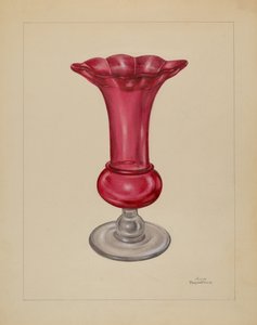 Vase, ca. 1936. af John Tarantino