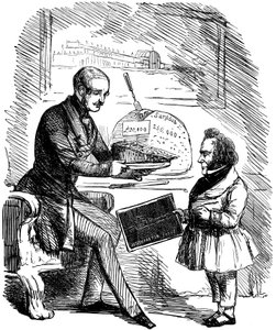 Albert, Prinsgemale af Dronning Victoria og Joseph Paxton, 1851 af John Tenniel