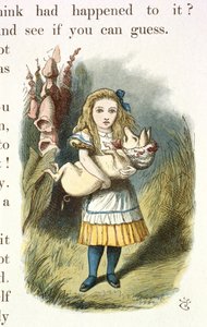 Alice og Grisebabyen af John Tenniel