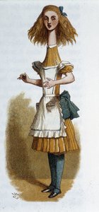 Alice i "Alice i Eventyrland"" af Lewis Carroll, ill. Tenniel af John Tenniel