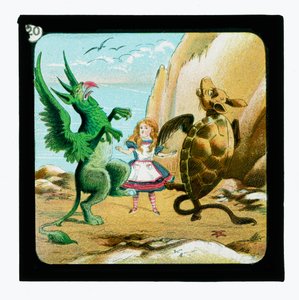Alice in Wonderland, Colored Lantern Slidesdani af John Tenniel
