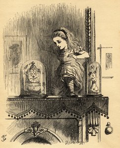 Alice in the Looking Glass House, illustration fra 
