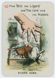 Alices hånd af John Tenniel