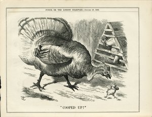 Illustration af John Tenniel (1820-1914) i Punch af John Tenniel