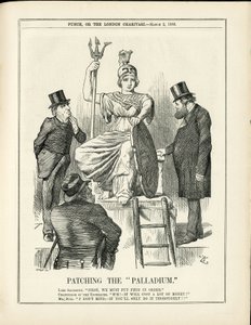 Illustration af John Tenniel (1820-1914) i Punch af John Tenniel