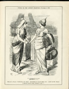 Illustration af John Tenniel (1820-1914) i Punch af John Tenniel