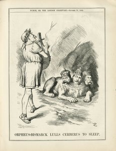 Illustration af John Tenniel (1820-1914) i Punch af John Tenniel