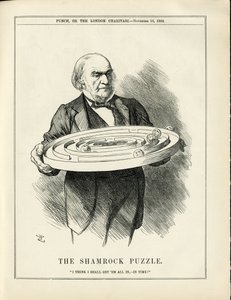 Illustration af John Tenniel (1820-1914) i Punch af John Tenniel