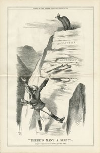 Illustration af John Tenniel (1820-1914) i Punch af John Tenniel