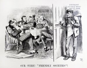 John Tenniel tegneserie med titlen 