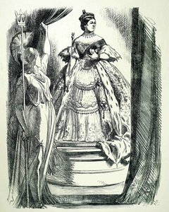Dronning Victoria. af John Tenniel