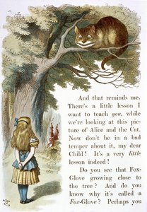 Cheshire-katten af John Tenniel
