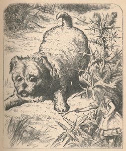 Den gigantiske hvalp, 1889 af John Tenniel