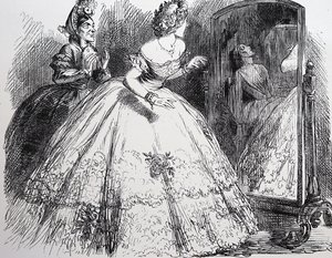 Den hjemsøgte dame af John Tenniel