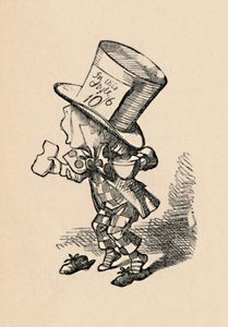 Den gale hattemager i retten, 1889