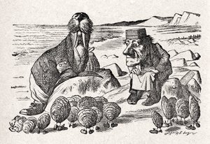 Hvalrossen og af John Tenniel