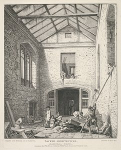 Leadenhall-kapellet af John Thomas Smith