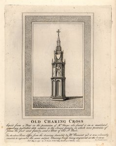 Old Charing Cross, et af 12 middelalderlige Eleanor-kors, opført i 1290