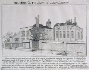 Udsigt over Turret House, Lambeth, 1798 af John Thomas Smith