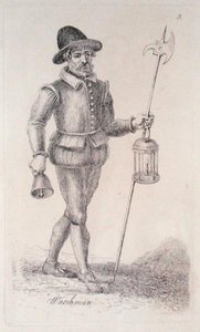 Vægter fra ca. 1680 (radering) af John Thomas Smith