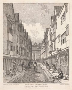 Winchester Street, London Wall af John Thomas Smith