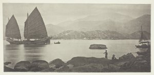 En Canton Trading Junk af John Thomson