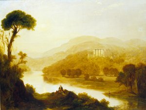 Abbotsford, Sir Walter Scotts hjem, 1828 af John Thomson