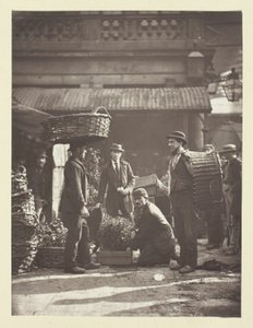 Covent Garden Laborers af John Thomson