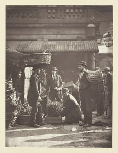 Covent Garden Labourers, 1881. af John Thomson