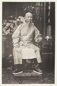 Jui-Lin, generalguvernør for de to Kwang-provinser, ca. 1868. af John Thomson