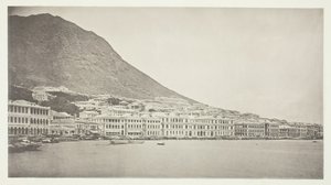 The Praya, Hong-Kong, ca. 1868. af John Thomson