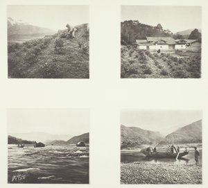 Teplanten; Teplanten; Yenping Rapids; En lille hurtiggående båd af John Thomson
