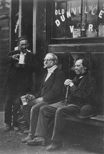 Wall Workers, ca. 1877 (s/h-foto) af John Thomson
