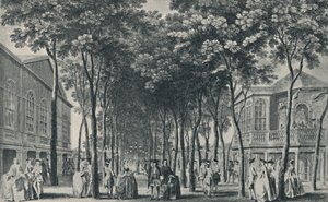 Society at the Marylebone Gardens, 1755, 1920