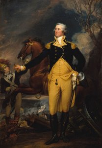 George Washington før slaget ved Trenton, ca. 1792-94. af John Trumbull